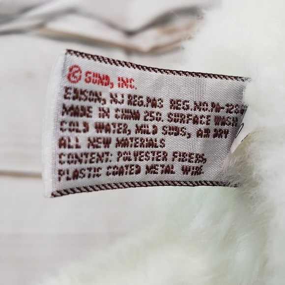 Gund Annabella Lamb Sheep Plush Stuffed Toy Posable Legs 10 Inch 36333 - Picture 9 of 11